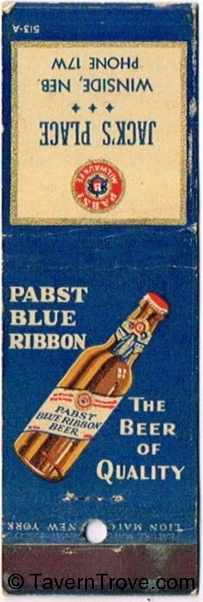 Pabst Blue Ribbon Beer