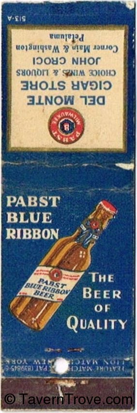 Pabst Blue Ribbon Beer