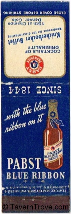 Pabst Blue Ribbon Beer