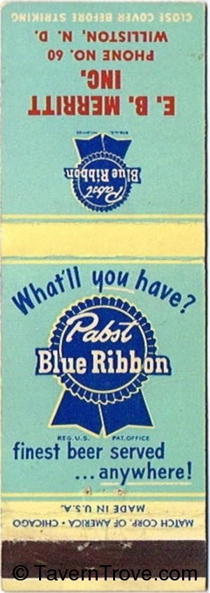 Pabst Blue Ribbon Beer