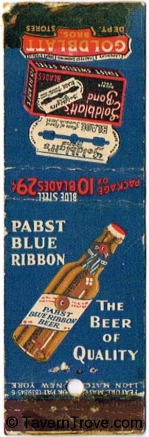 Pabst Blue Ribbon Beer