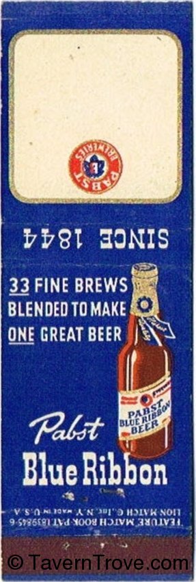 Pabst Blue Ribbon Beer