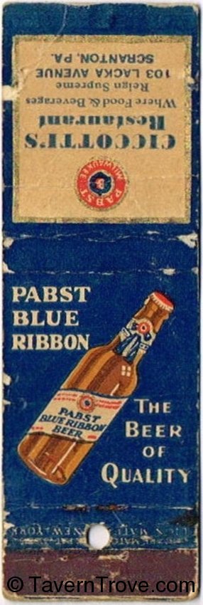 Pabst Blue Ribbon Beer