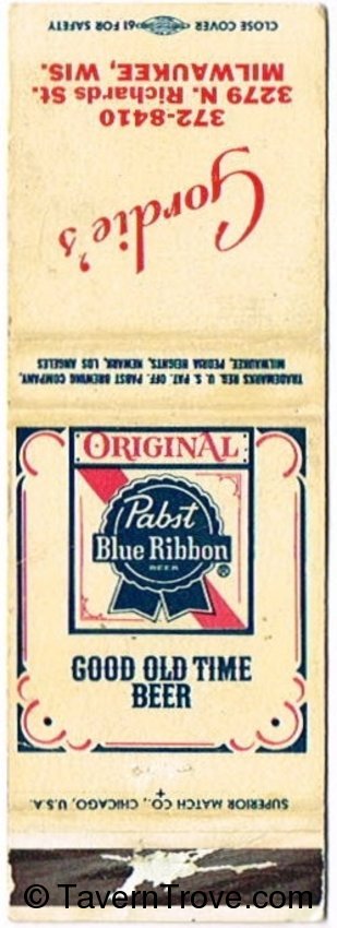 Pabst Blue Ribbon Beer