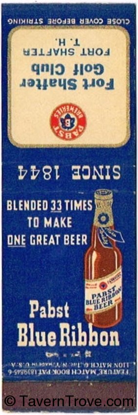 Pabst Blue Ribbon Beer