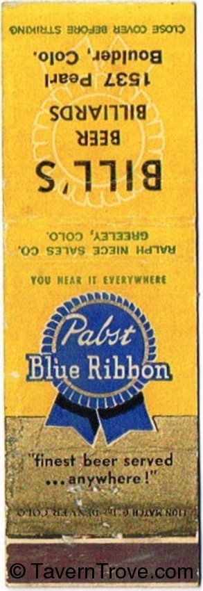 Pabst Blue Ribbon Beer