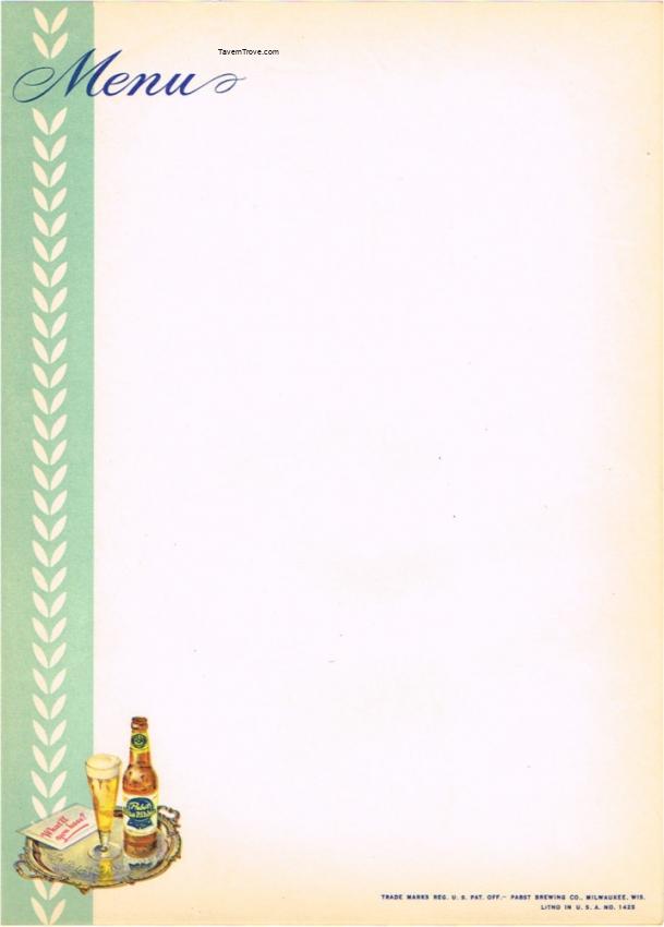 Pabst Blue Ribbon Beer