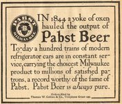 Pabst Blue Ribbon Beer