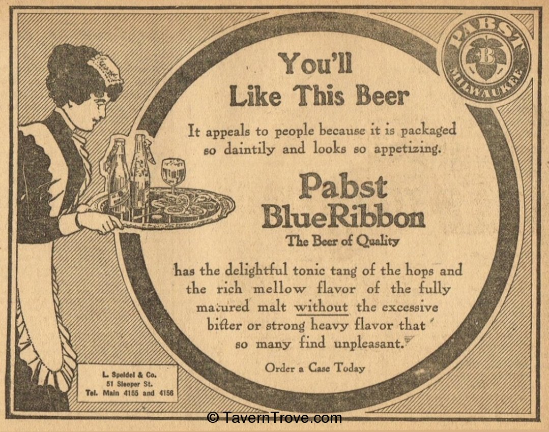 Pabst Blue Ribbon Beer