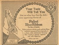 Pabst Blue Ribbon Beer