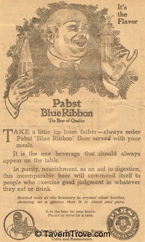 Pabst Blue Ribbon Beer