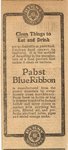 Pabst Blue Ribbon Beer