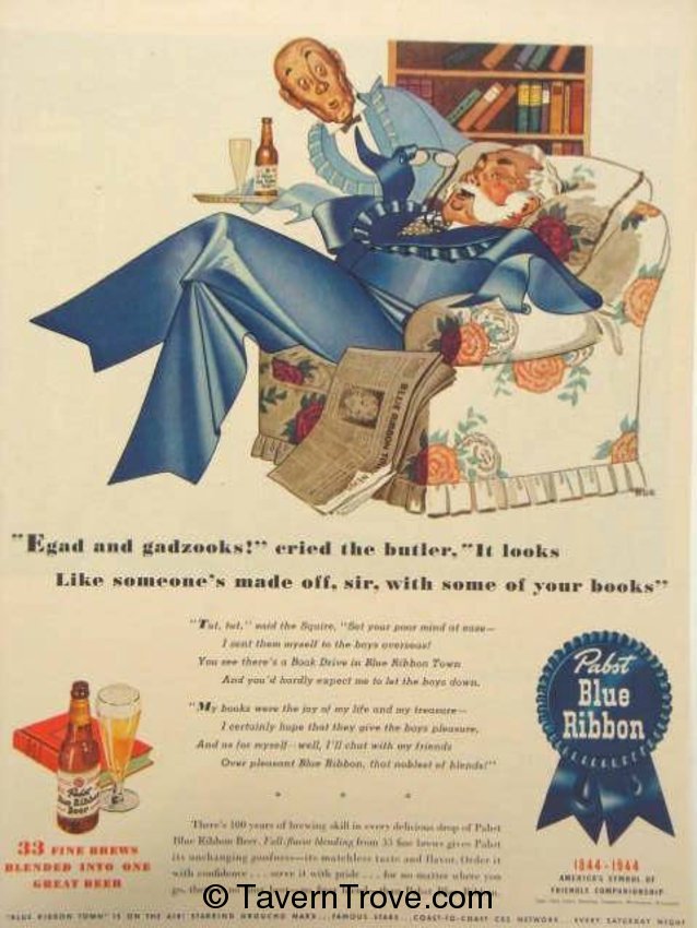 Pabst Blue Ribbon Beer