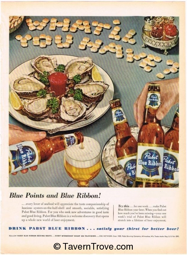 Pabst Blue Ribbon Beer