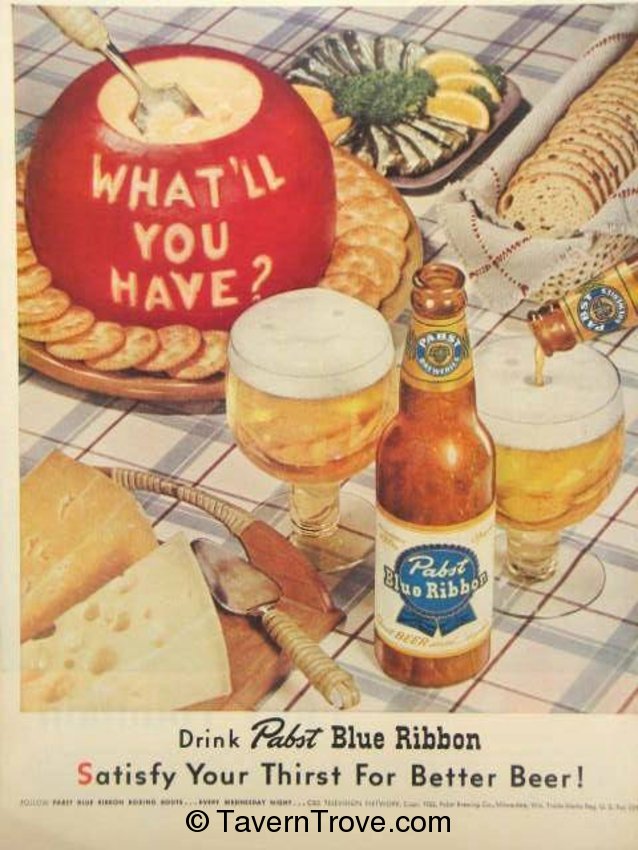 Pabst Blue Ribbon Beer