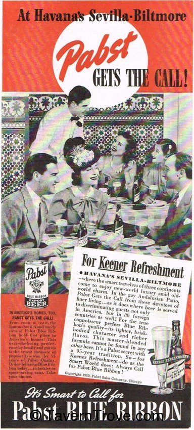 Pabst Blue Ribbon Beer