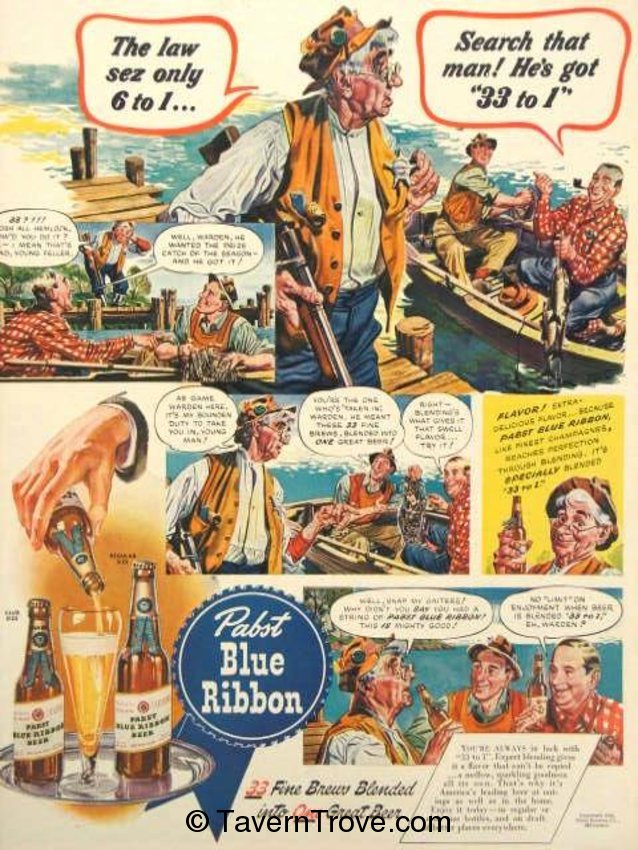 Pabst Blue Ribbon Beer