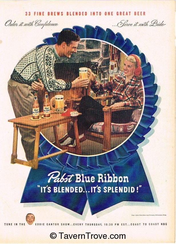 Pabst Blue Ribbon Beer