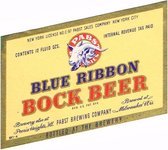 Blue Ribbon Bock Beer (NYC)