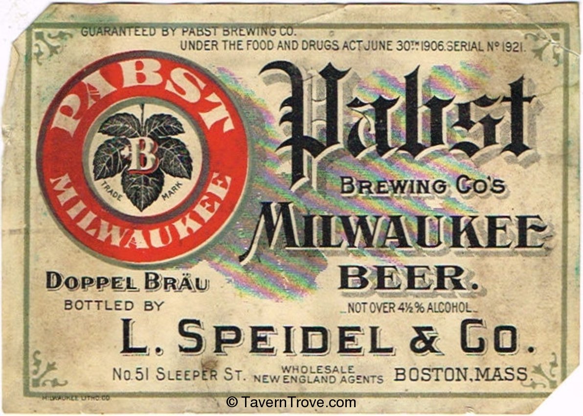 Pabst Doppel Brau Beer