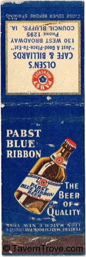 Pabst Blue Ribbon Beer