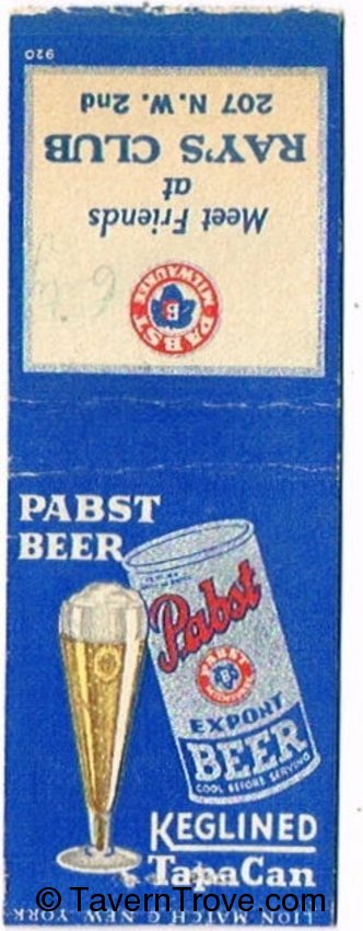 Pabst Export Beer