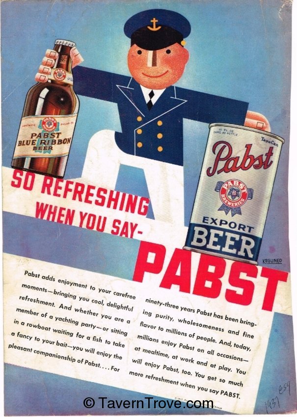 Pabst Export Beer