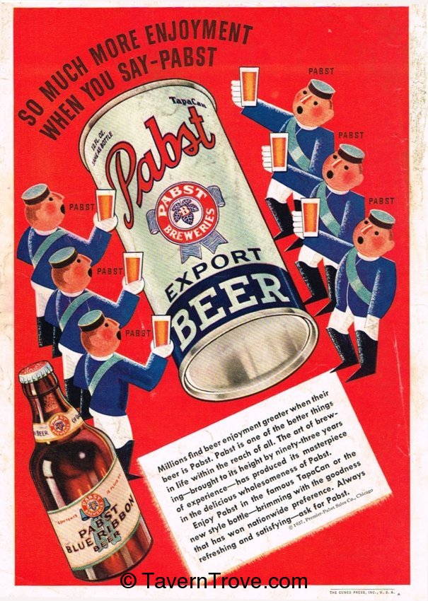 Pabst Export Beer