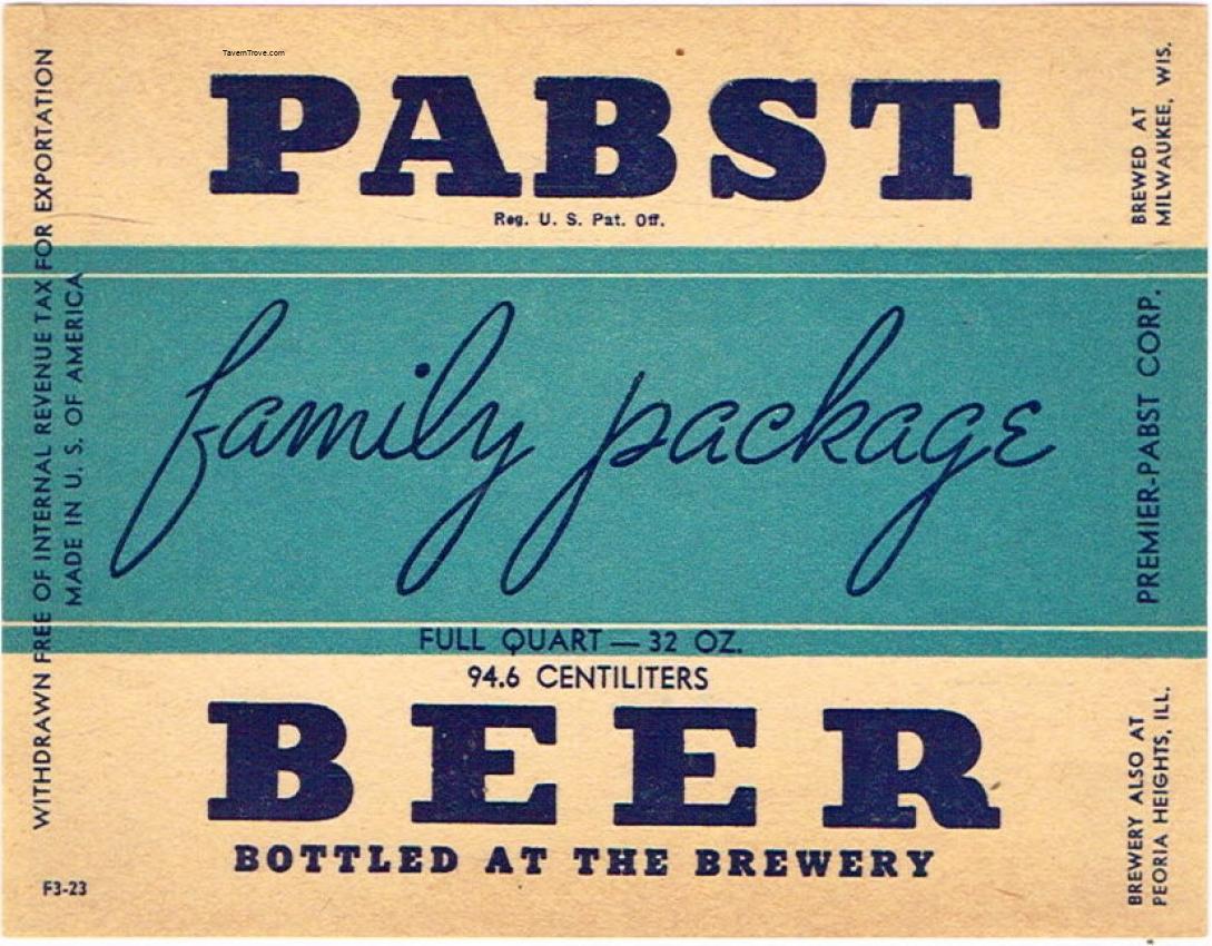 Pabst Beer