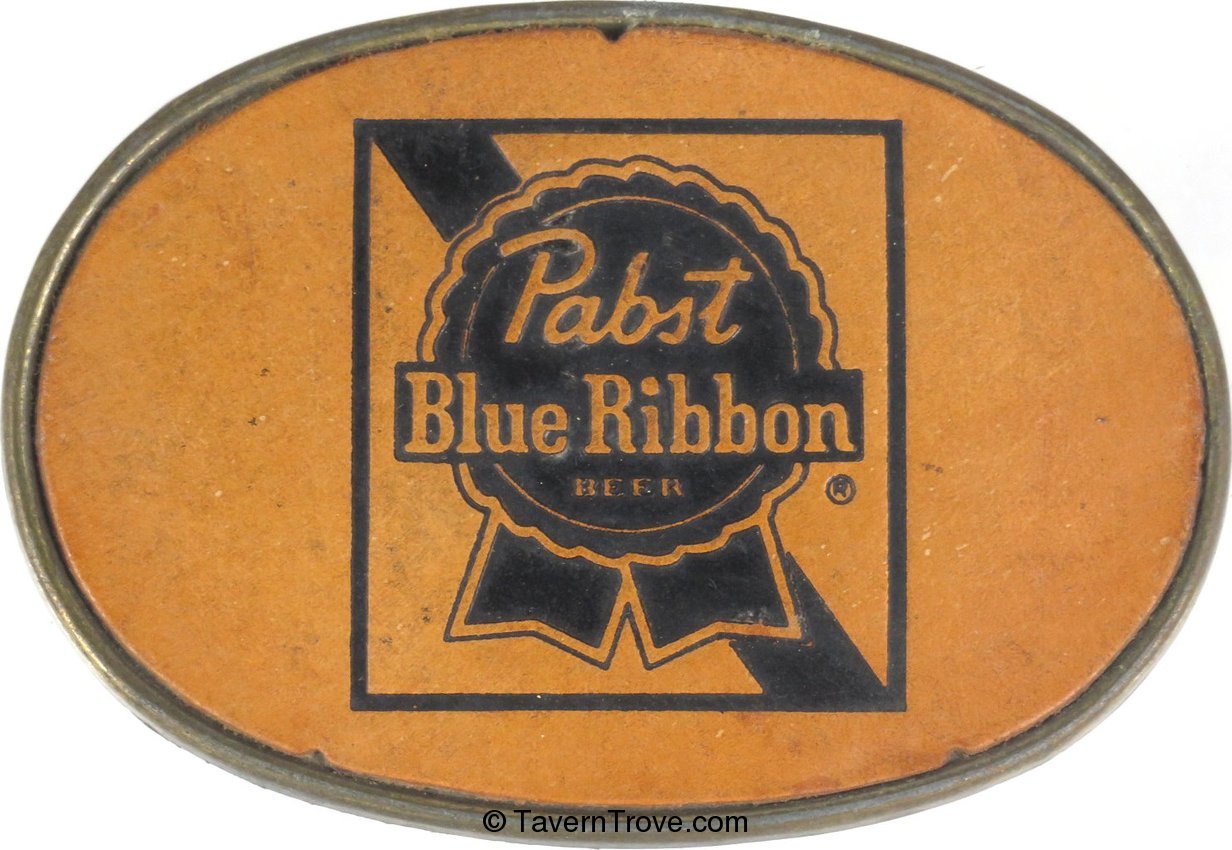 Pabst Beer Brass & Leather