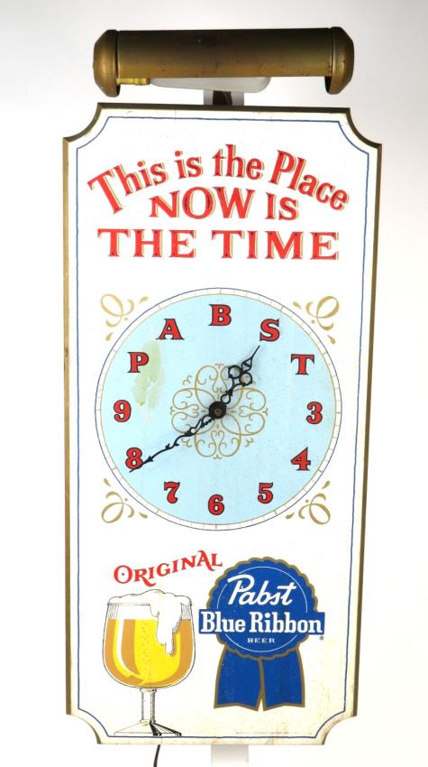 Pabst Beer Clock 