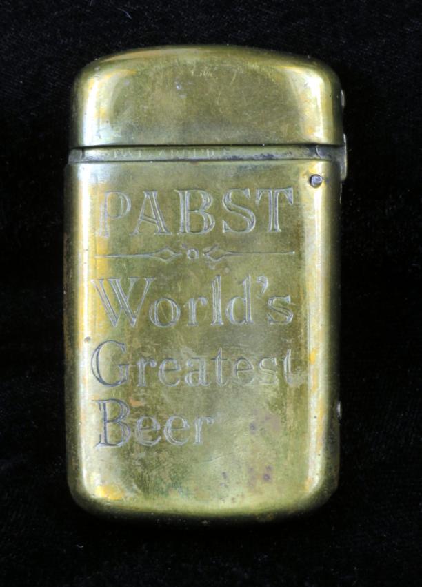 Pabst Beer Match Safe Milwaukee Wisconsin