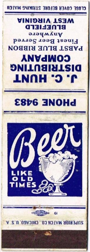 Pabst Blue Ribbon Beer
