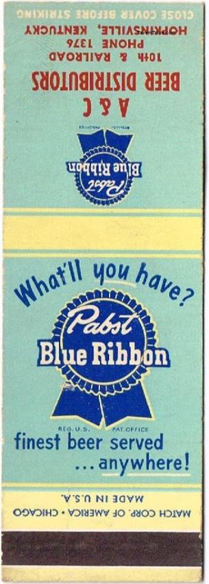 Pabst Blue Ribbon