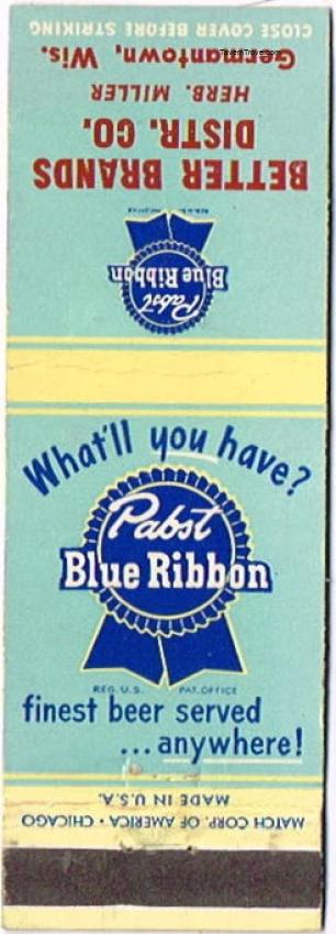 Pabst Blue Ribbon