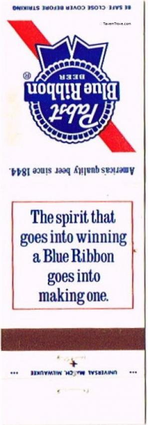 Pabst Blue Ribbon Beer