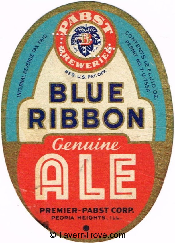 Pabst Blue Ribbon Ale
