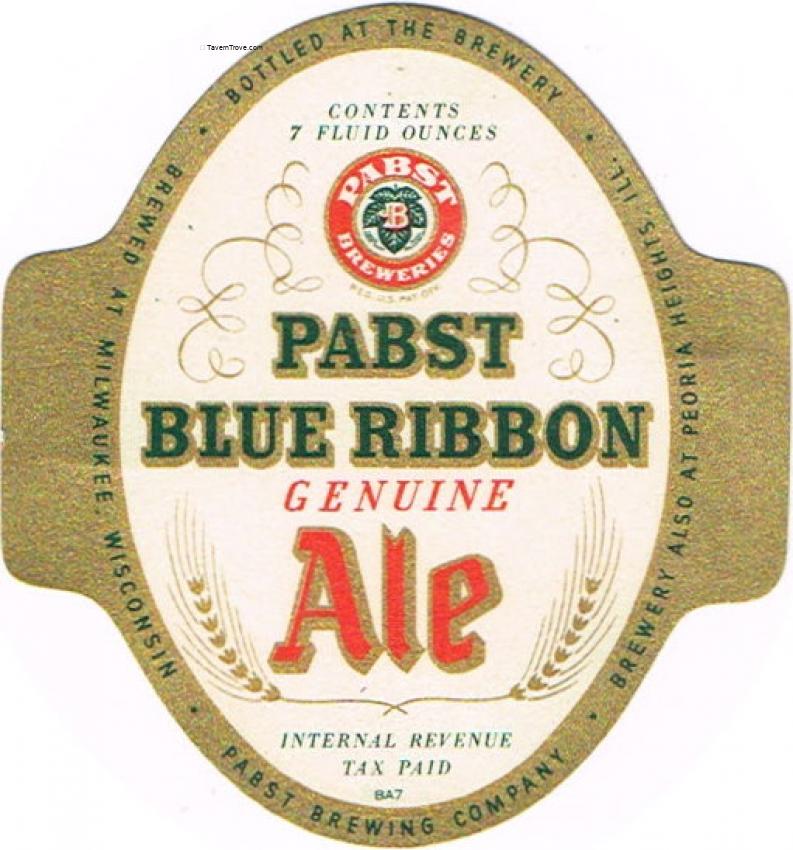 Pabst Blue Ribbon Genuine Ale (BA7)
