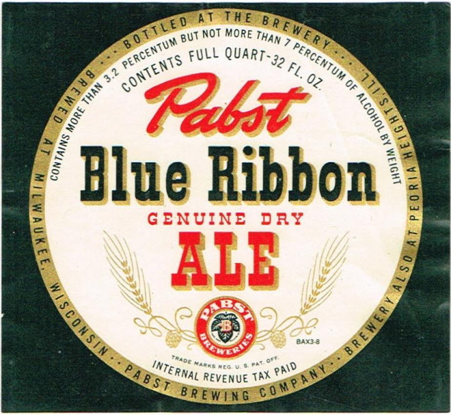 Pabst Blue Ribbon Ale (Newfoundland)