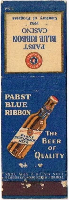 Pabst Blue Ribbon Beer