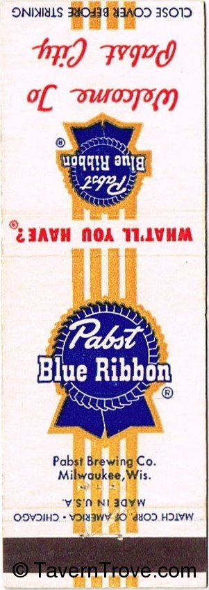 Pabst Blue Ribbon Beer