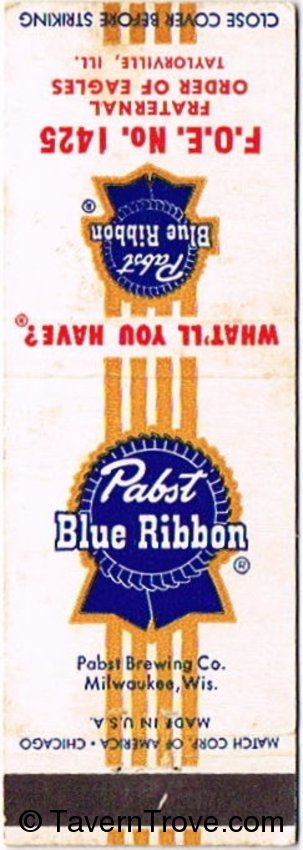 Pabst Blue Ribbon Beer