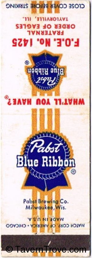 Pabst Blue Ribbon Beer