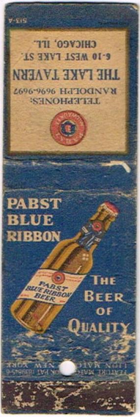 Pabst Blue Ribbon Beer Dupe