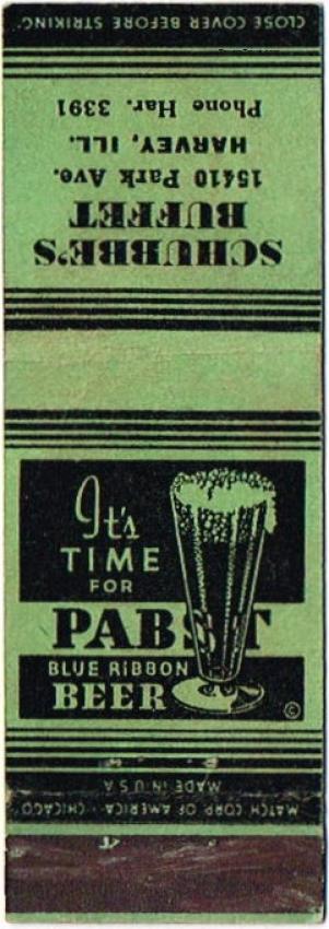 Pabst Blue Ribbon Beer