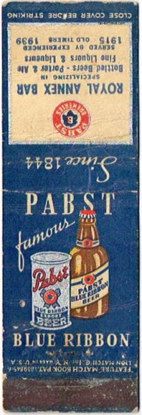Pabst Blue Ribbon Beer