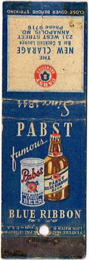 Pabst Blue Ribbon Beer