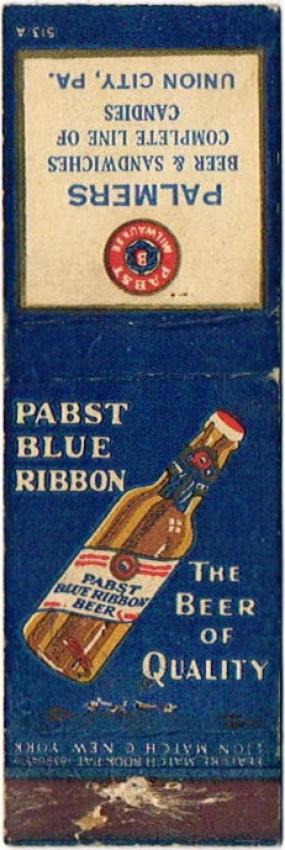 Pabst Blue Ribbon Beer