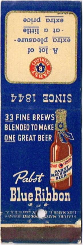 Pabst Blue Ribbon Beer Dupe