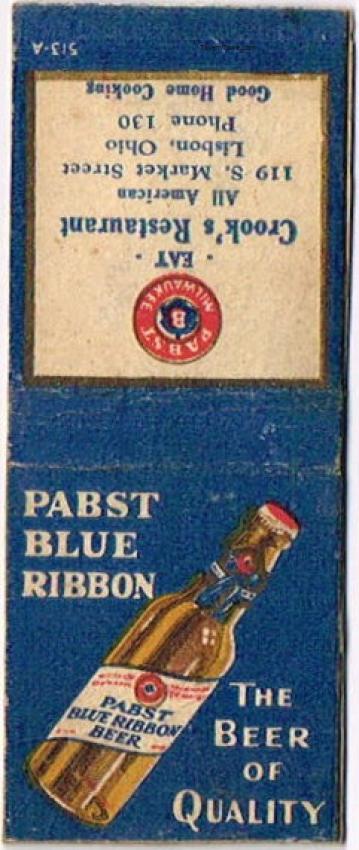 Pabst Blue Ribbon Beer